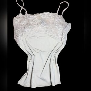 Elegant White Lace Camisole